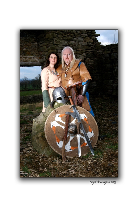 Irish Viking couple